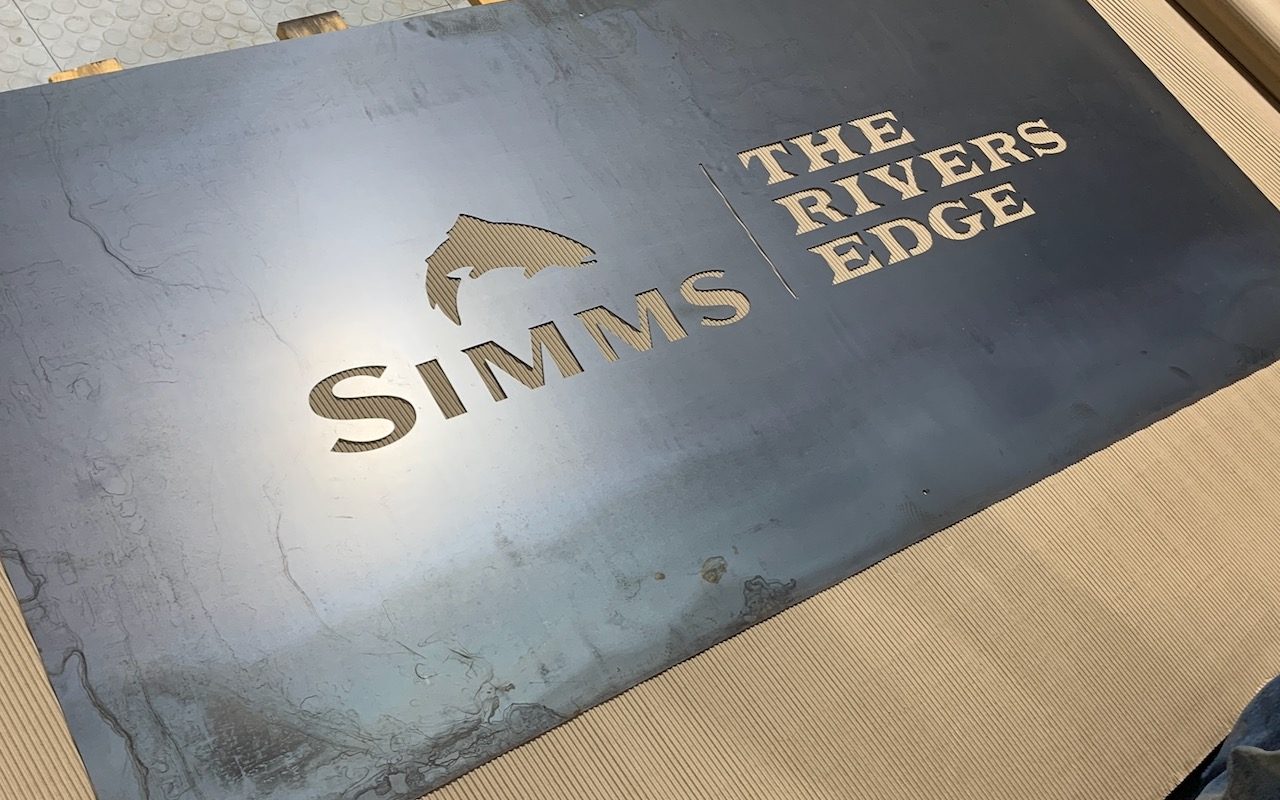Customized Steel Logo Sign